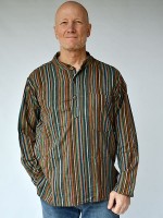 3-button grandad shirt