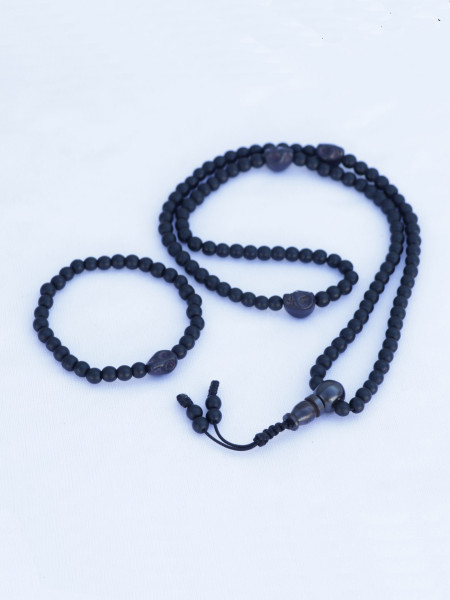 Matte Onyx Mala Set