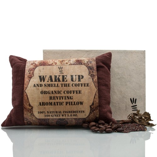 Organic Coffee Reviving Aromatic Pillow