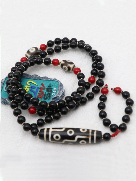 Black Onyx Stone Mala