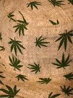 Leaf hemp hat