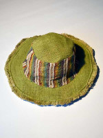 Hemp and cotton hat