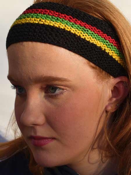 Rasta Cotton Head Band