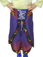 Kids hippie bohemian style pants for little girls