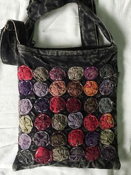 Scrunchie passport pouch