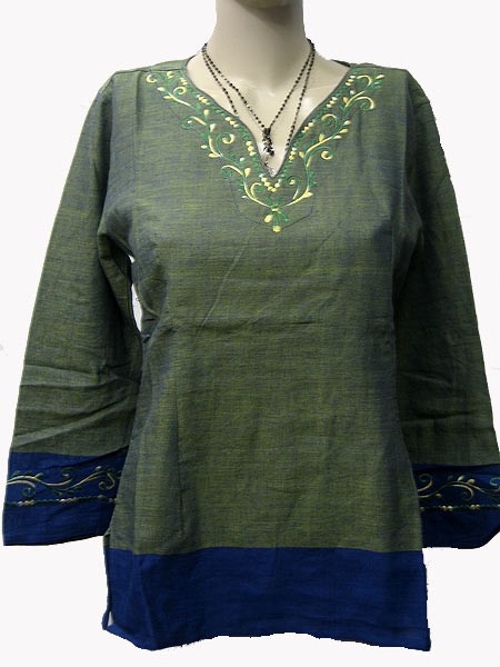 Nepalese embroidered top
