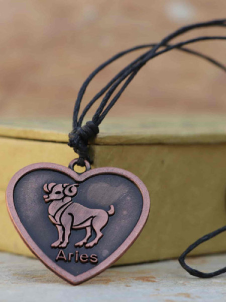 Aries Copper Pendant