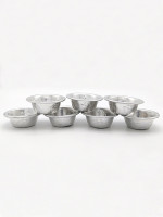 White Metal Offering Bowl Set