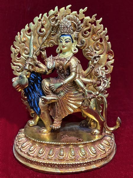 Durga standbeeld