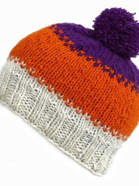 Hippie Wool Knit Beanie
