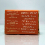 Handcrafted lemongrass and tea soap made in Nepal and supplied by Himalayan Handmades.