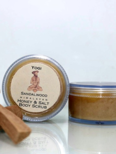 Yogi Sandalwood Honey & Salt Body Scrub