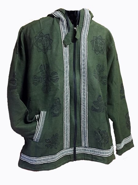 Block print Nepalese jacket