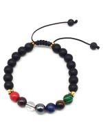 Onyx Chakra Bracelet