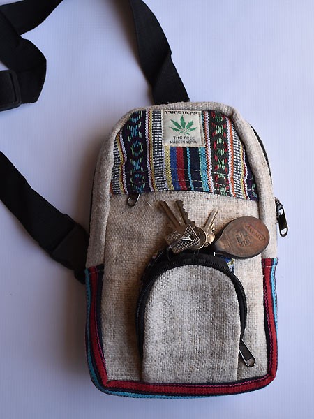 Shoulder Tote Bag, Woven Nepal