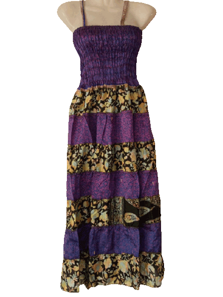 Maxi Silk Dress