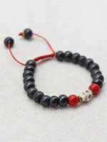 Yak bone wrist mala