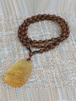 Blessing Buddha Glass prayer mala