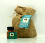 Juniper Sacred Earth Mud Rub. Face and body mask, 125 gm + 7ml Massage oil. Handcrafted in Nepal and supplied by Himalayan Handmades.