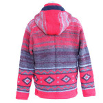 Hand knitted wool jacket