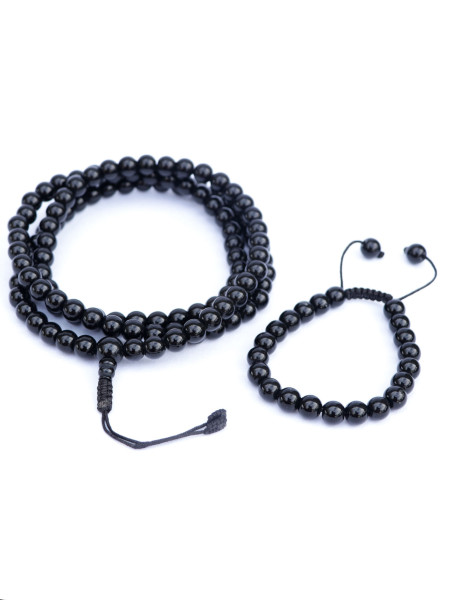 Black Onyx Mala Set