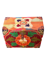 Hand painted Tibetan jewelry box