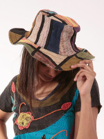 Pure hemp hippie sun hat