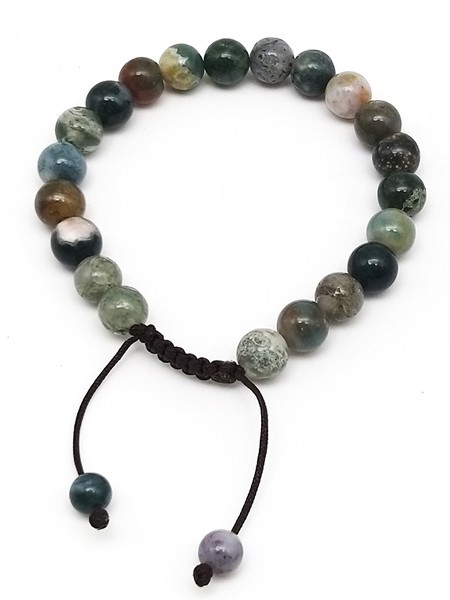 Blood Stone Wrist Mala