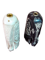 Handcrafted bone incense holder