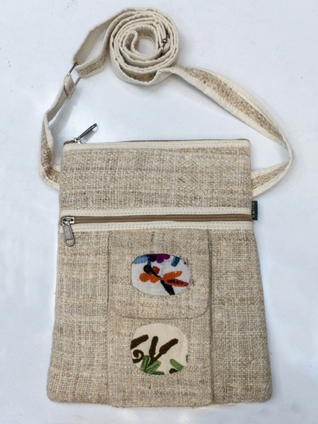 Hemp Passport Bag