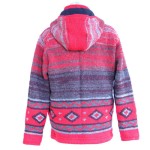 Veste en laine tricotée à la main