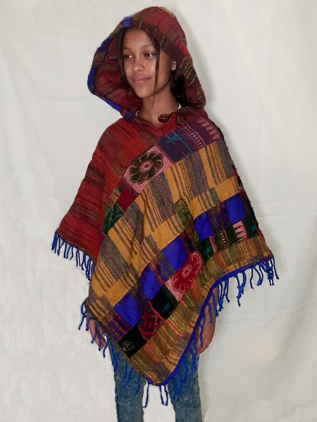 Kids Patch Poncho