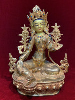 Green Tara Statue