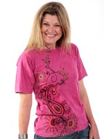 Paisley ethnic Nepalese summer top