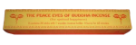 Peace eyes of Buddha incense in a box of 30 sticks