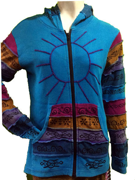 Pixie boho hoodie Nepal