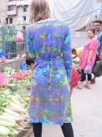 Festival tie dye dress
