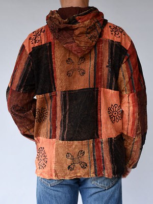 Wholesale men's hippie hoodies | Sharma jackets from Nepal